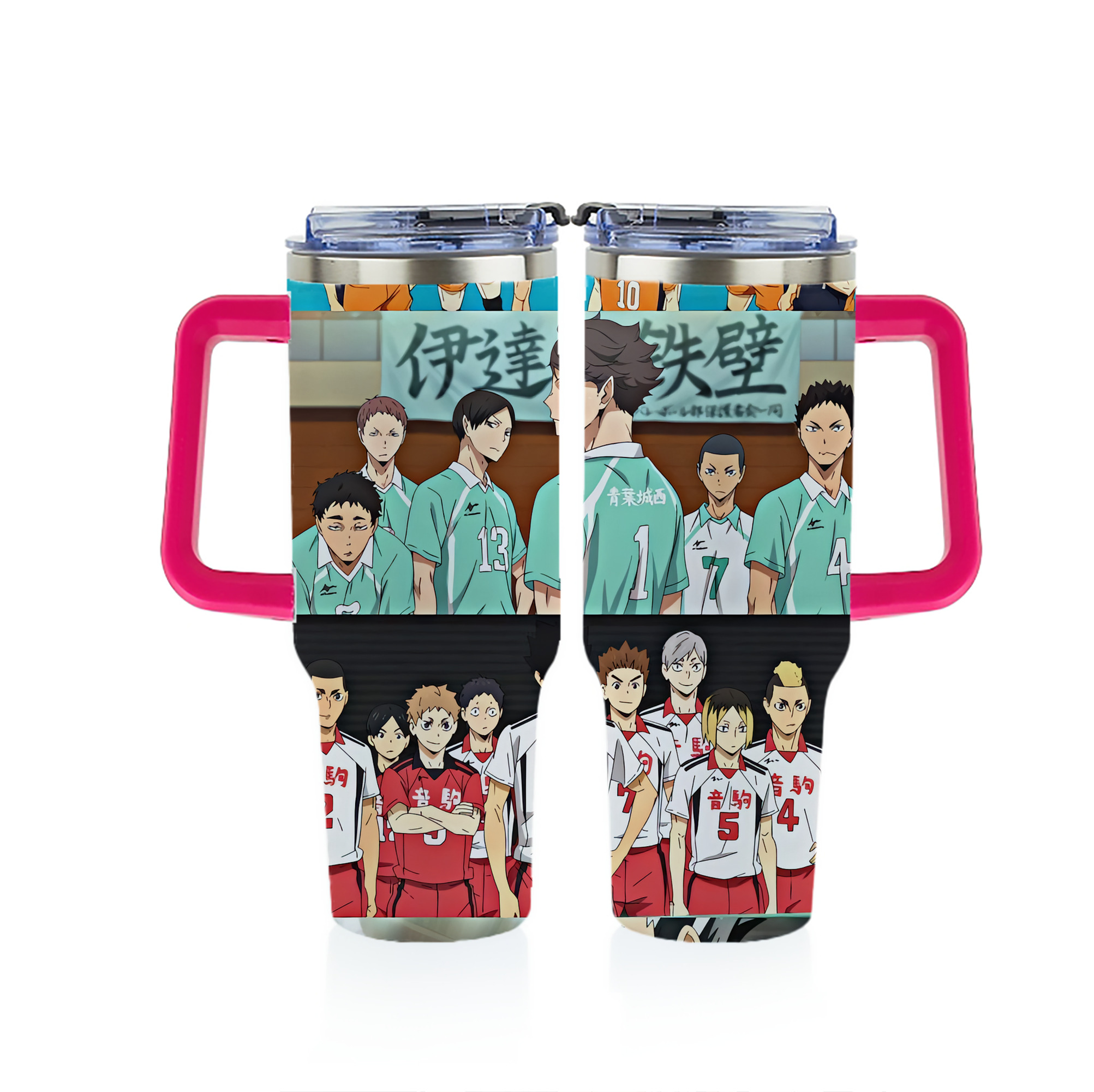 （画像用） ハイキュー!! Haikyu!! 1200ｍLフルプリント車用タンブラー